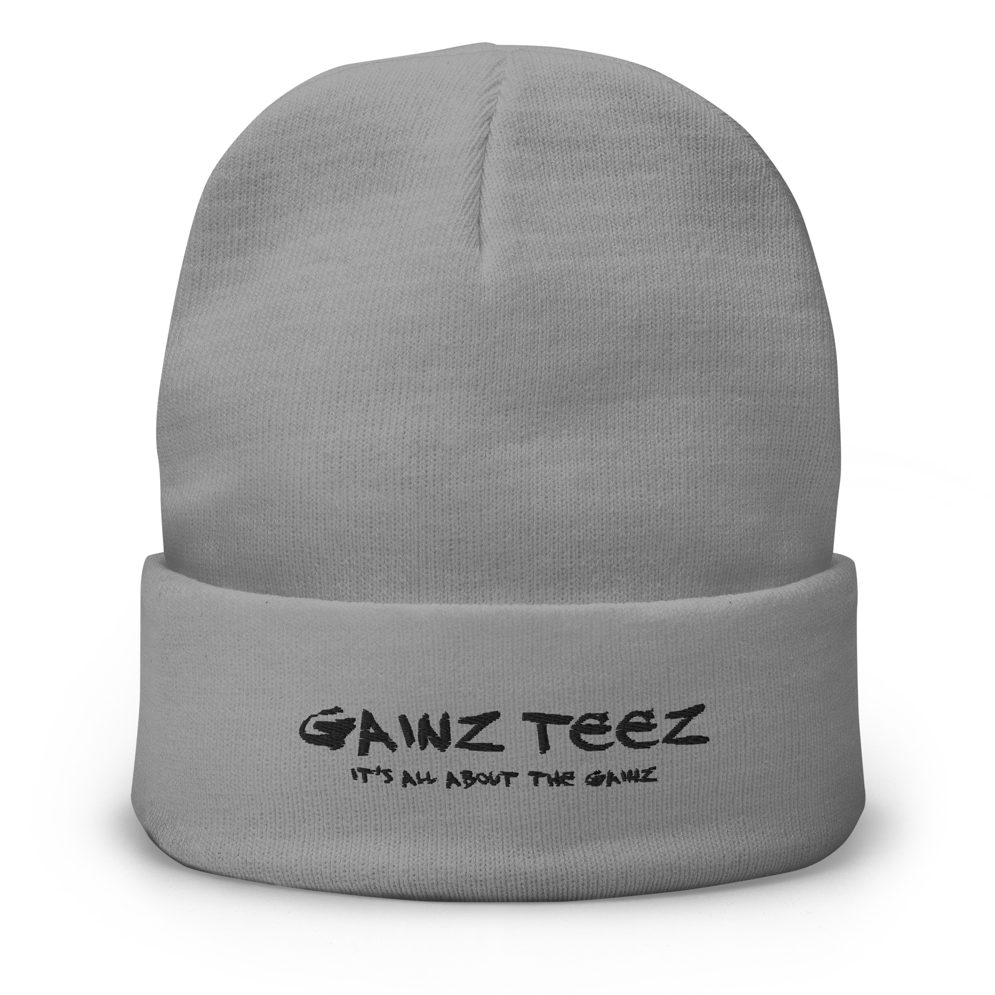 Gainz Teez Logo Embroidered Beanie