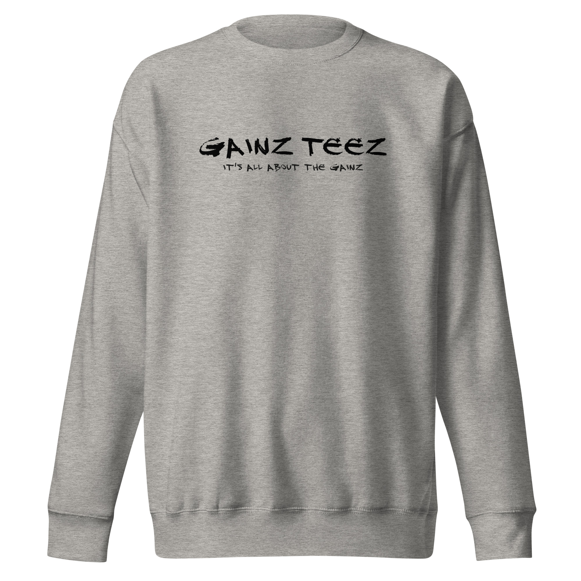 Gainz Teez Logo Unisex Premium Sweatshirt