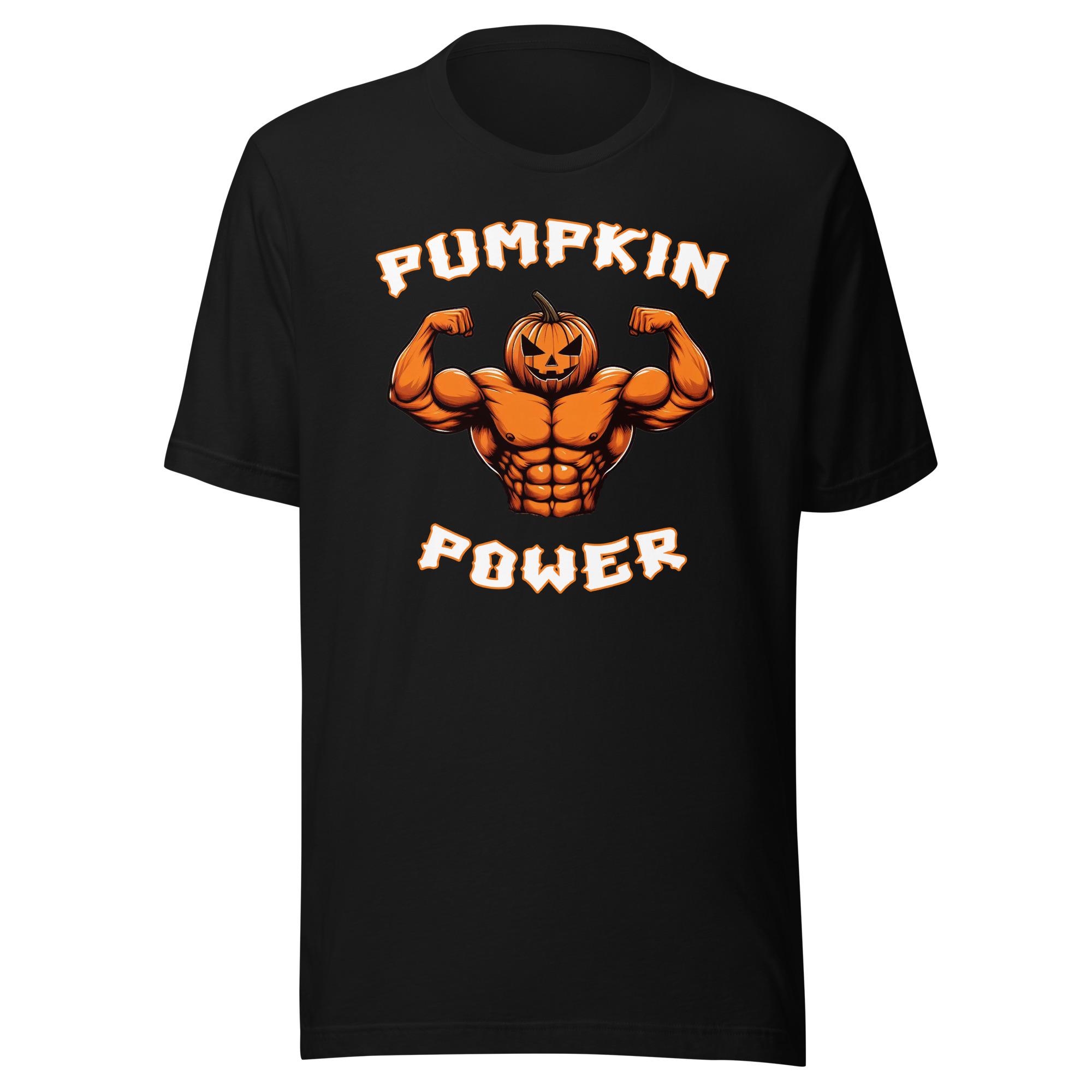 Pumpkin Power Graphic Unisex Staple T-Shirt – Bella + Canvas 3001