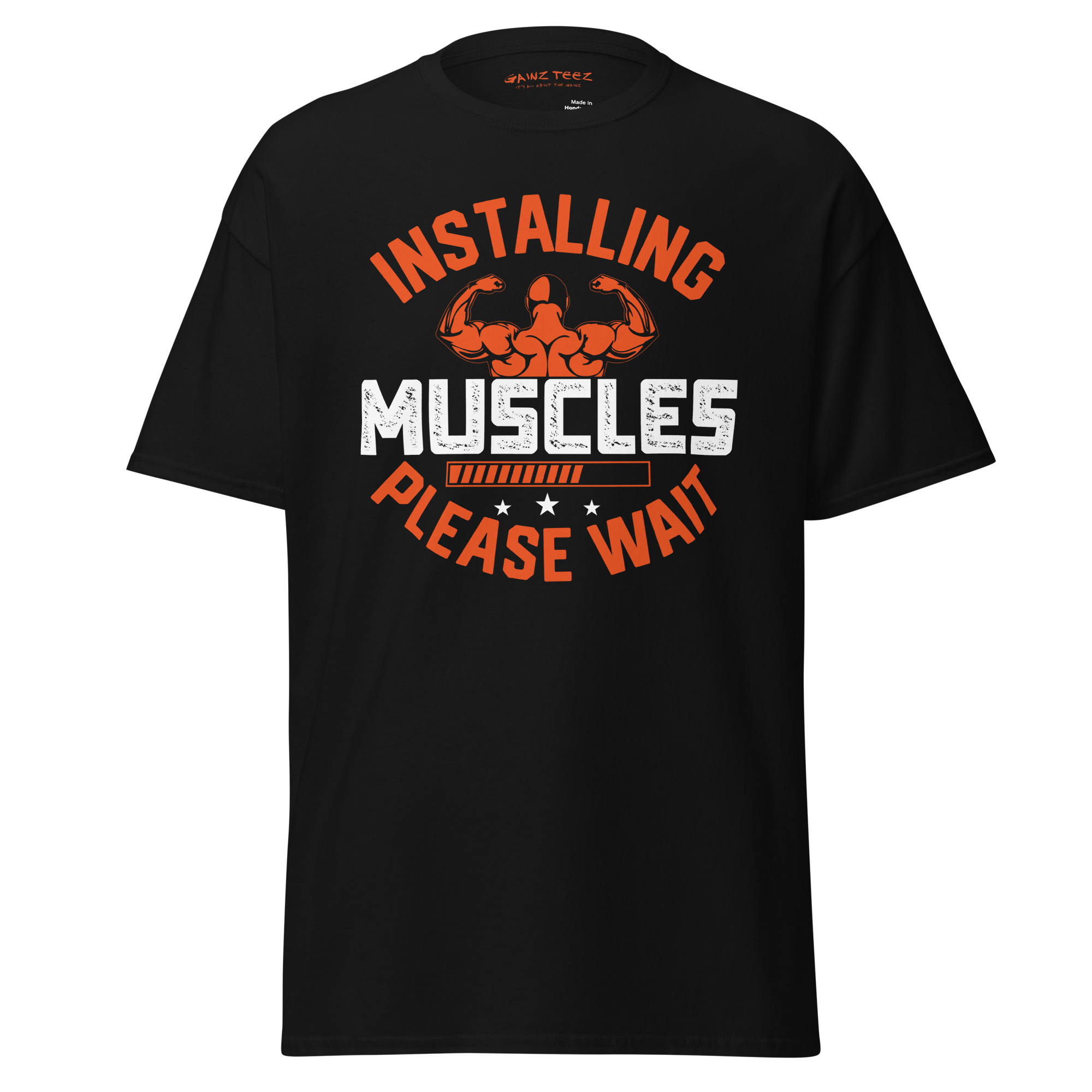 Installing Muscles, Please Wait Unisex Classic Tee - Gildan 5000