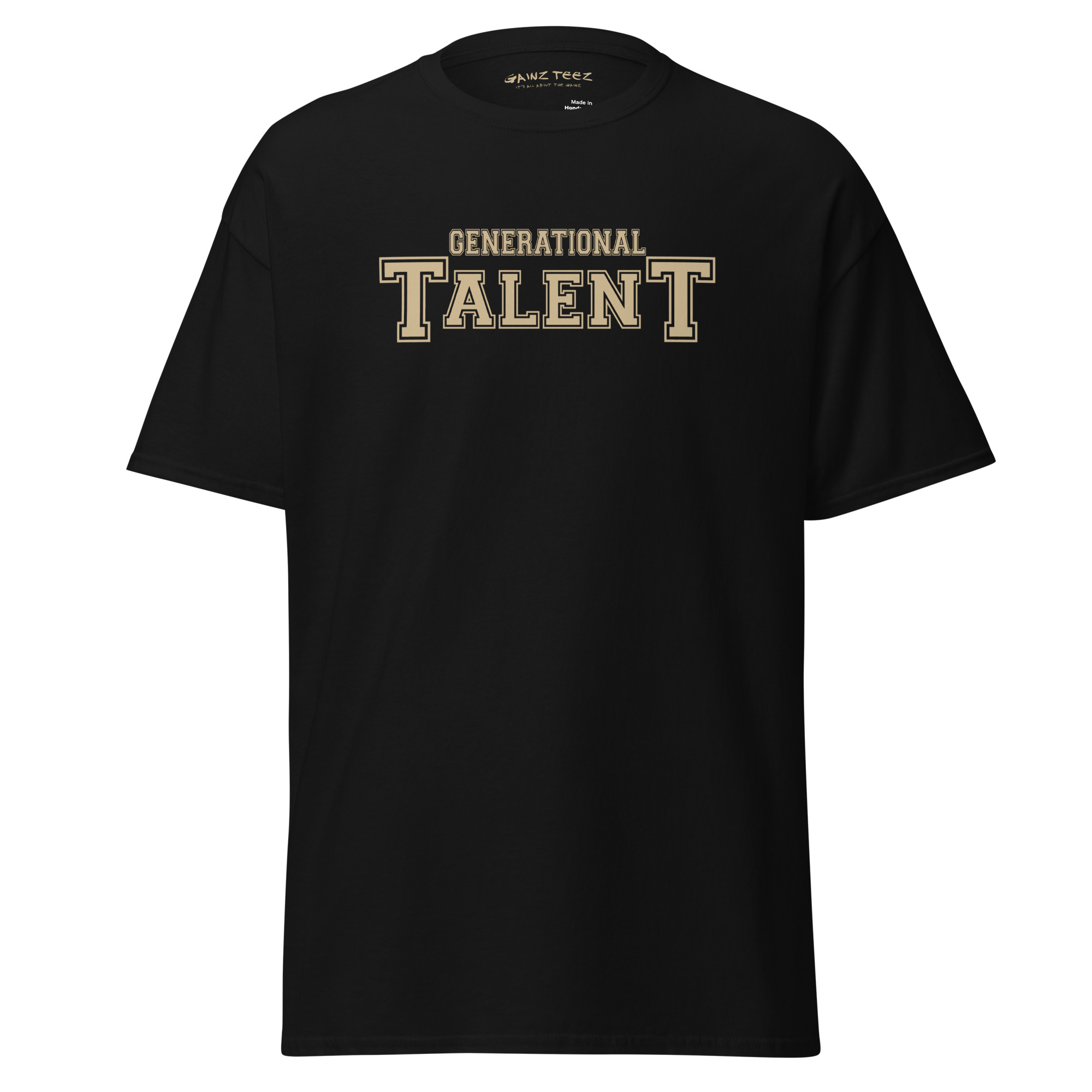 Generational Talent Boilermaker Gold Unisex Classic Tee - Gildan 5000