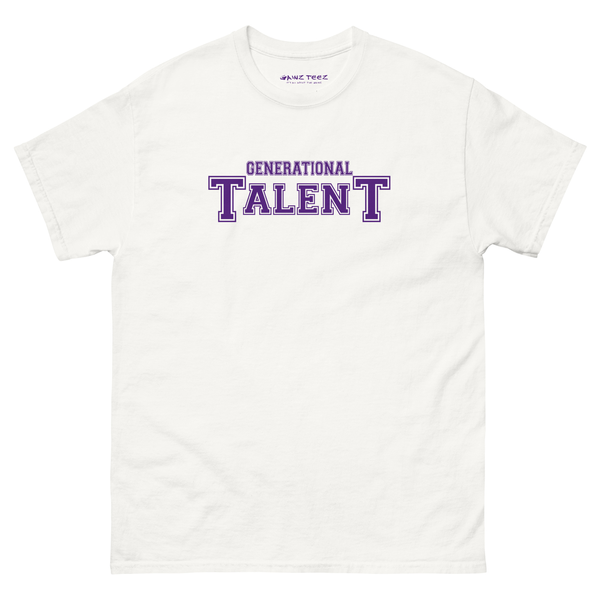 Generational Talent Horned From Purple Unisex Classic Tee - Gildan 5000