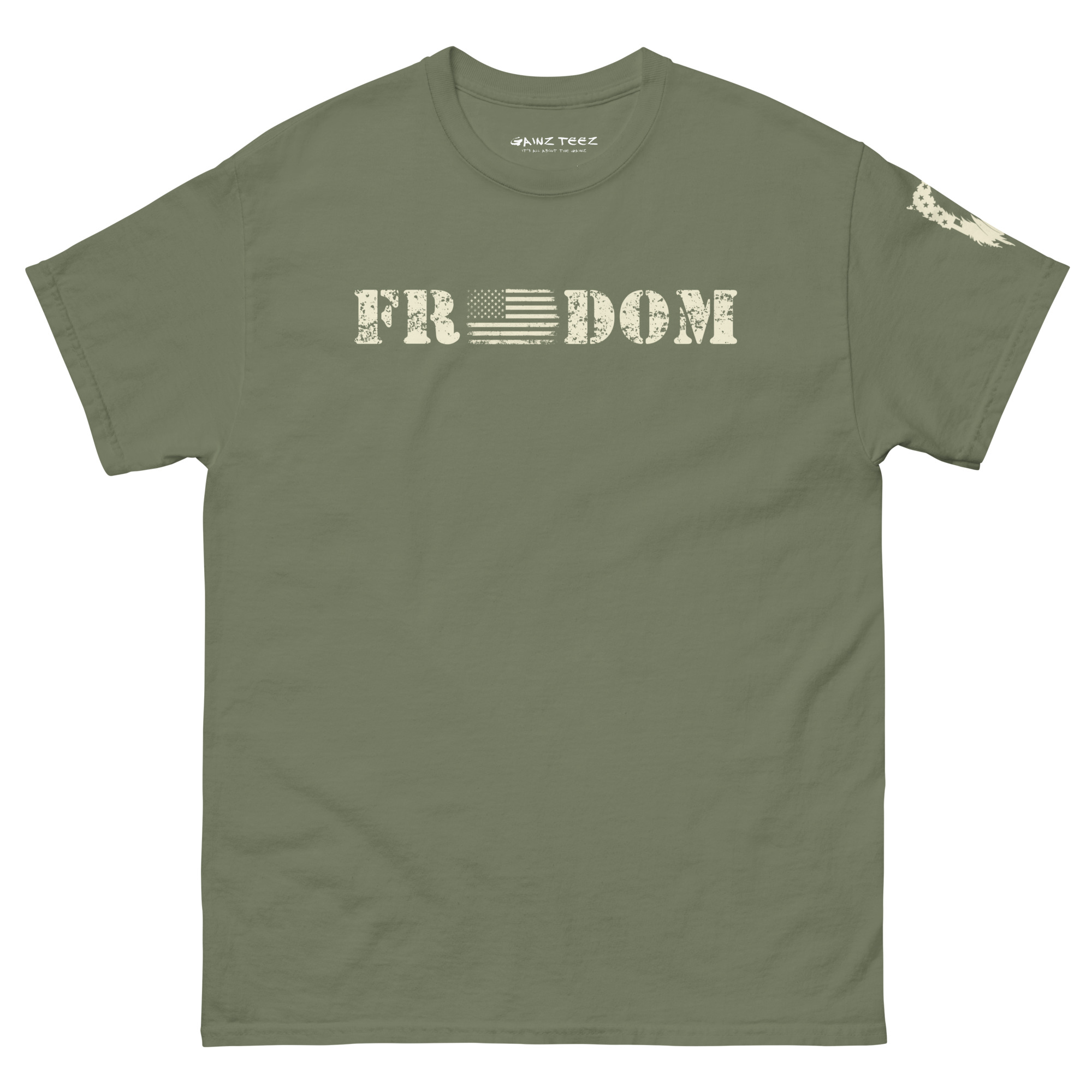 Freedom, Distressed Flag Unisex Classic Tee