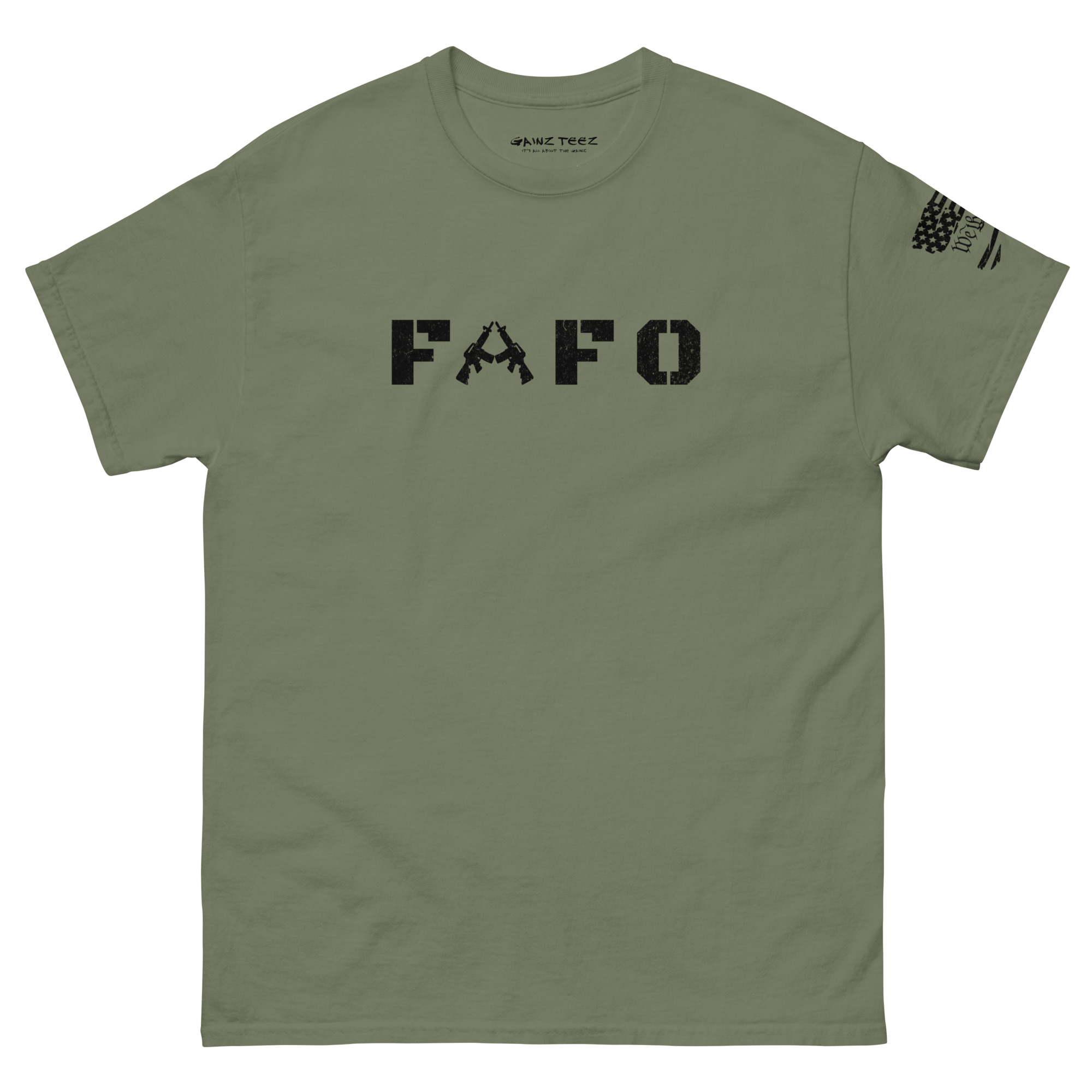 FAFO Unisex Classic Tee (Black Graphics)
